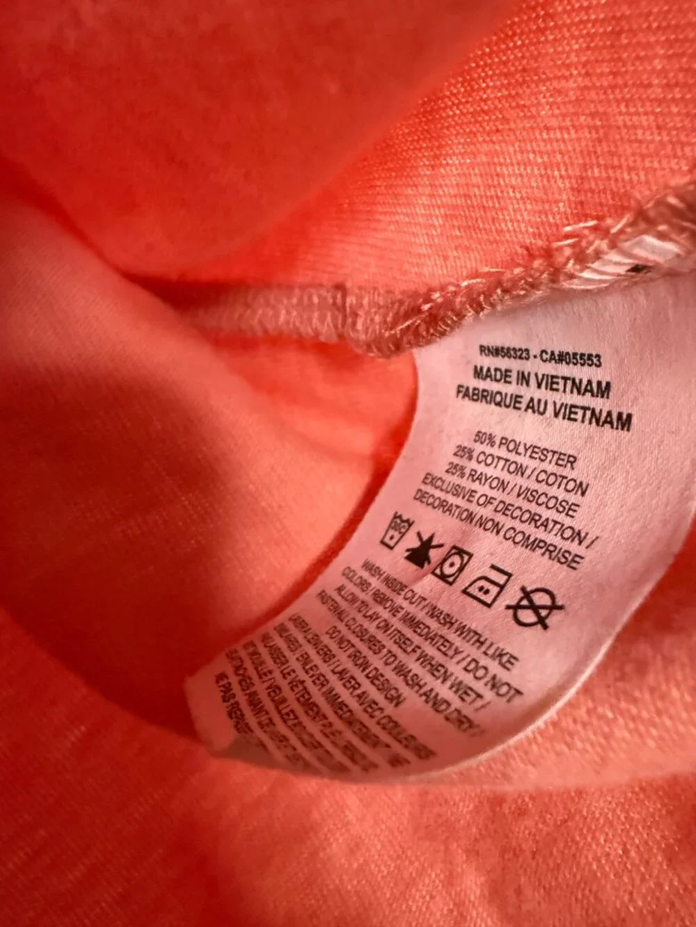 Nike Sportswear Gym Vintage Full Zip Hoodie Coral Pink S